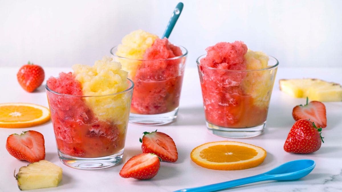 Slush med to farger
