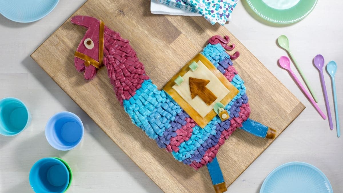 Loot Llama Fortnite-kake