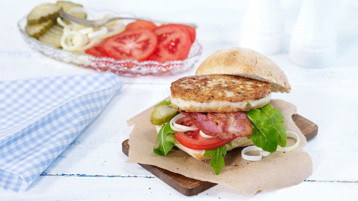 Fiskekakesandwich
