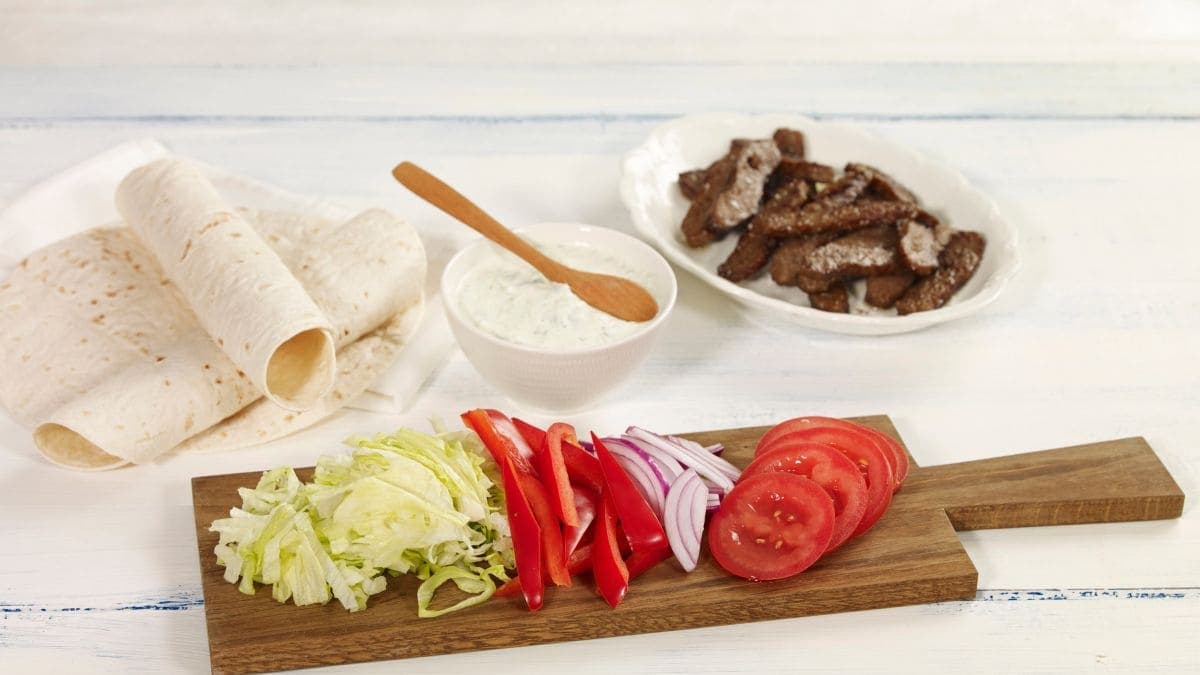Wraps med karbonade