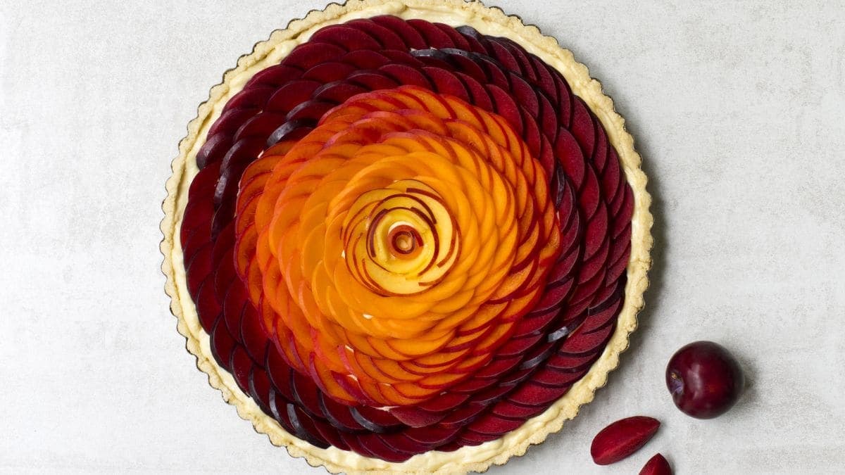 No bake plomme-pai
