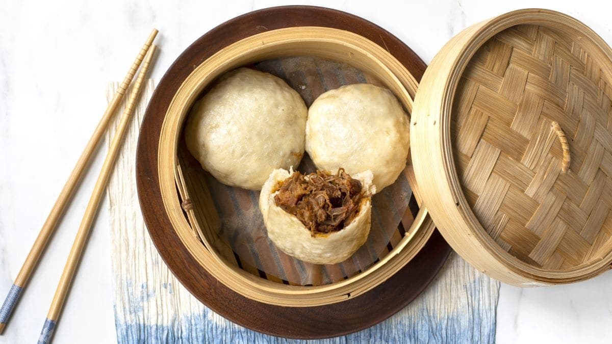 Char siu bao – dampede buns med bbq-kjøtt