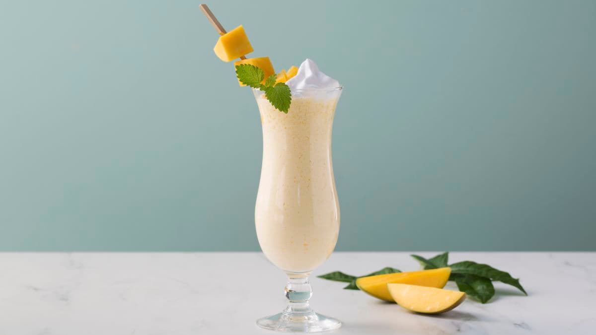 Milkshake med mango og ingefær