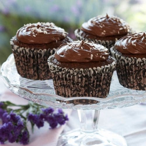 Kokosmuffins med sjokolade
