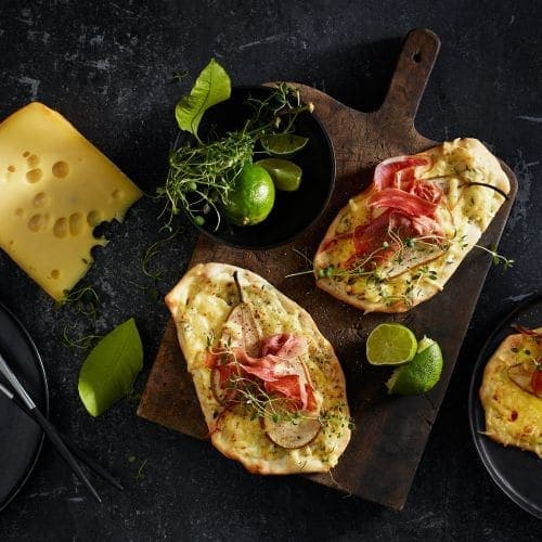 Hvit pizza med Jarlsberg®