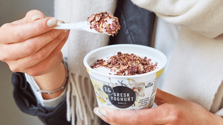14 Greek Yoghurt Vanilla - a healthier snacks for people on the go