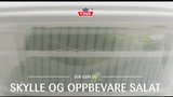 Hvordan skylle og oppbevare salat