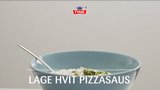 Hvordan lage verdens enkleste hvite pizzasaus