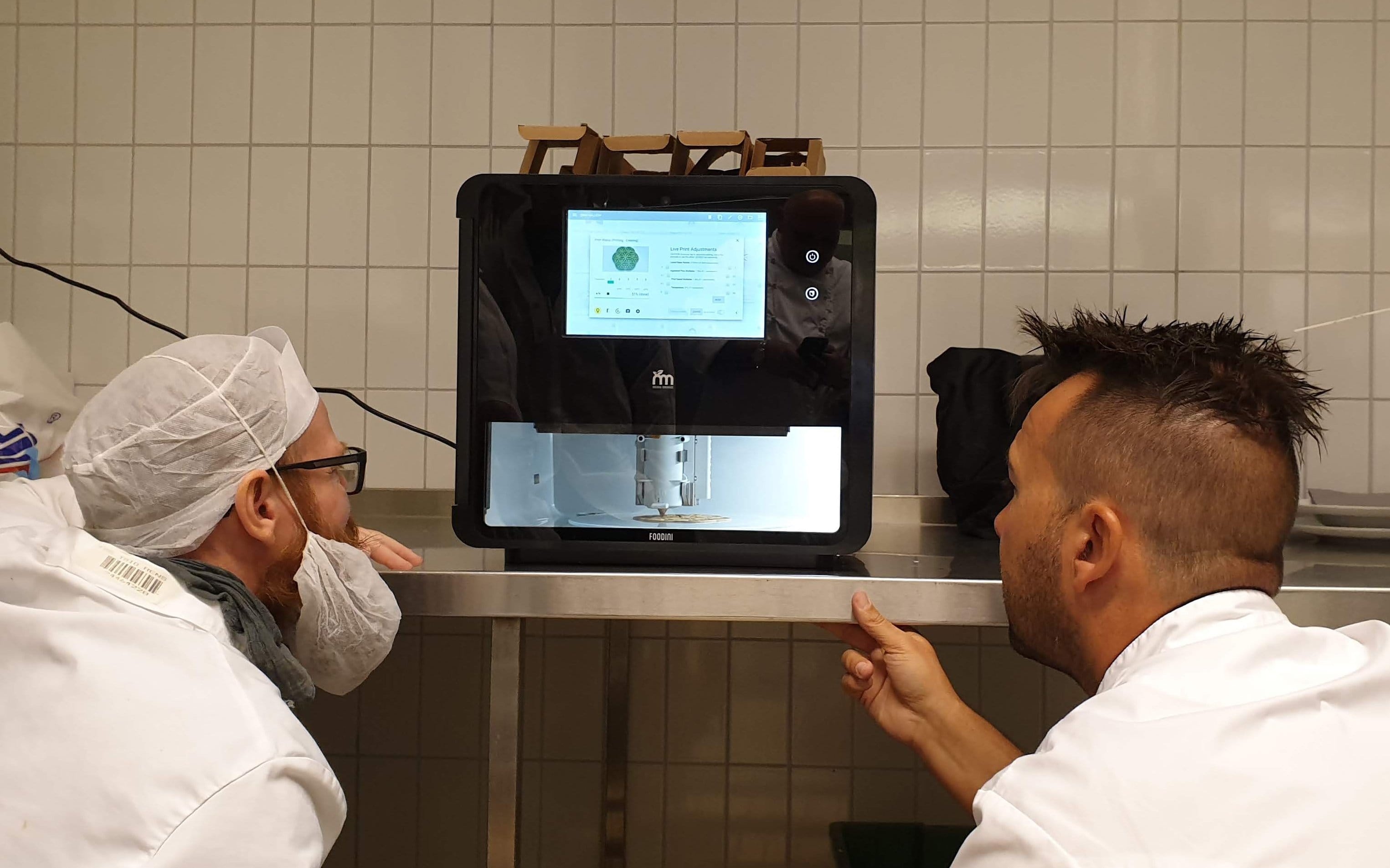 3D-printet mat i TINE
