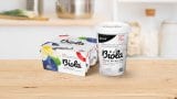 Biola yoghurt blåbær/vanilje og Biola mild Yoghurt