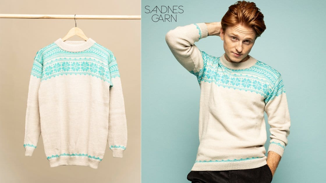 Stripe Melkegenser Bilde