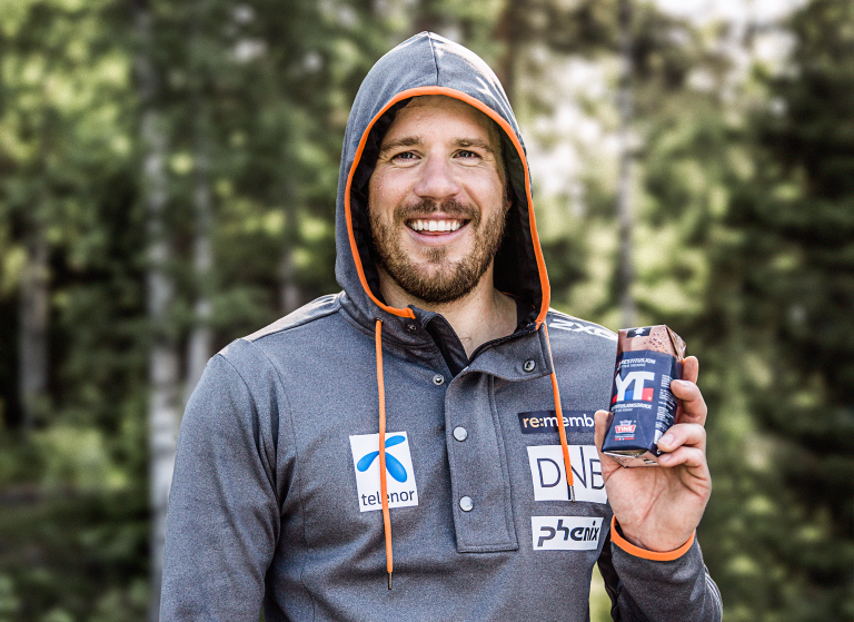 Kjetil Jansrud med YT Restitusjonsdrikk etter trening - NY