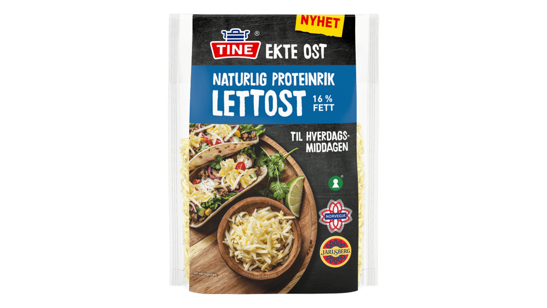 ekte norsk ost proteinrik lettost