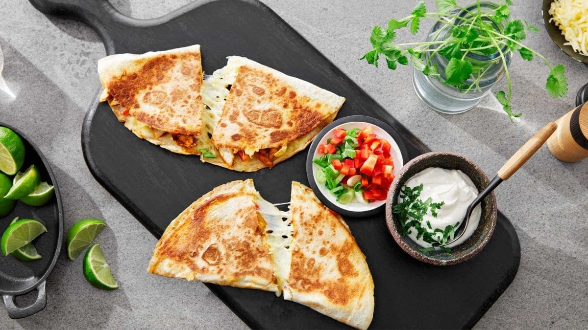 Quesadilla med kylling