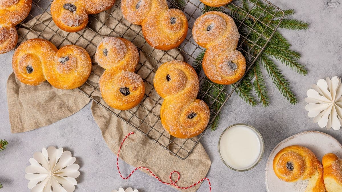 Lussekatter med Kesam® Vanilje