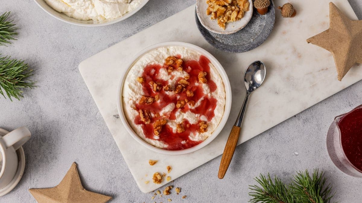 "Riskrem" med Cottage Cheese