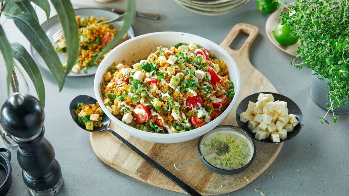 Tabbouleh med byggryn