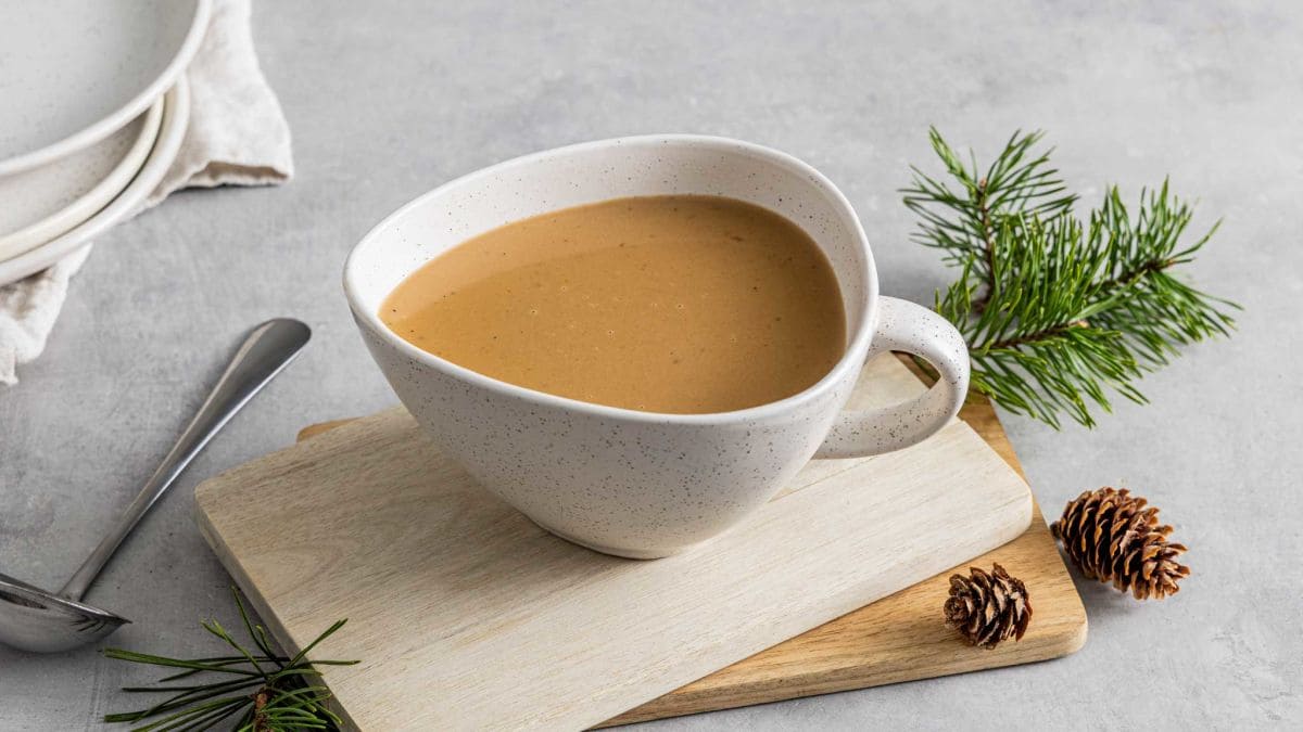 Fløtesaus til ribbe