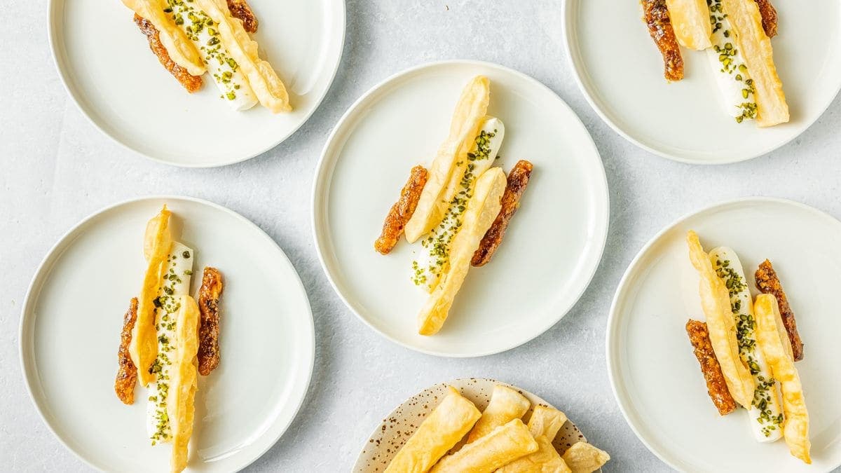 Next ImageChevremousse med appelsin, fiken og pistasj