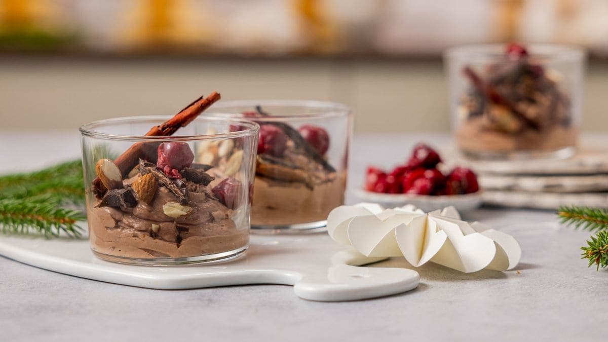 Sjokolademousse med Kesam® Vanilje