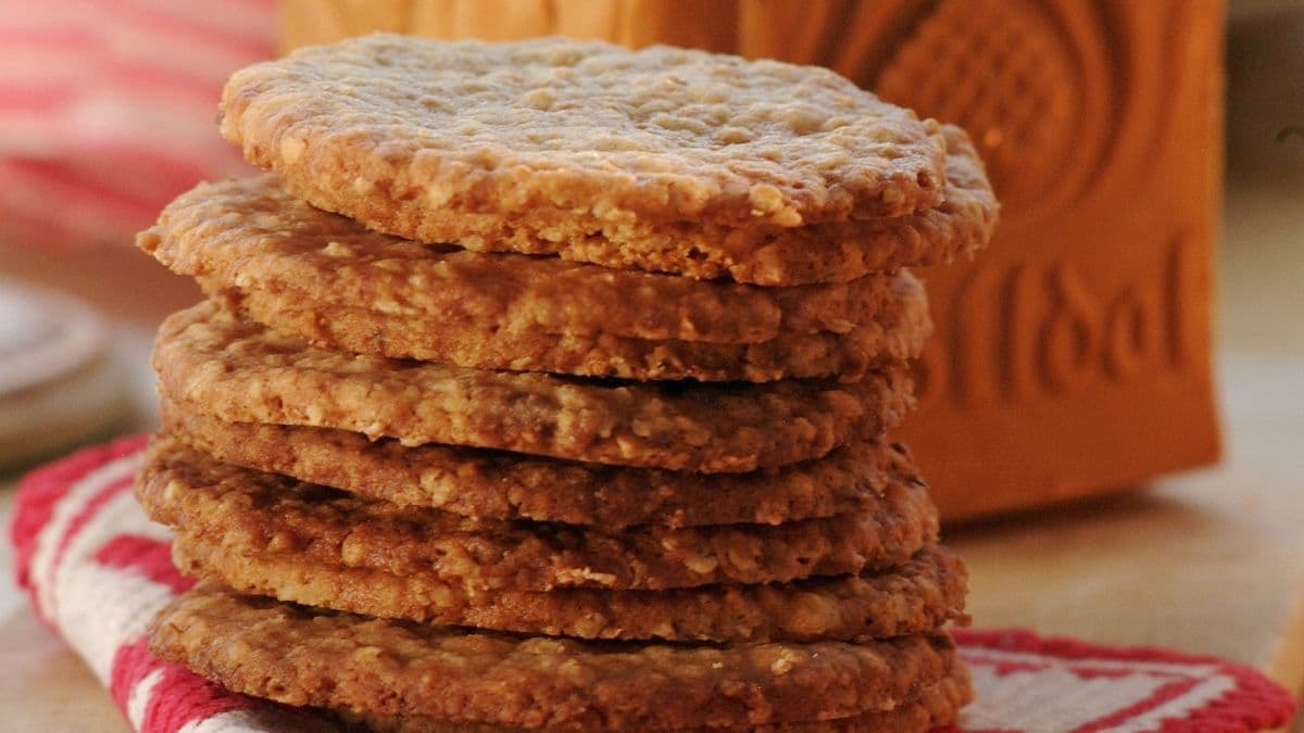 Hjemmebakte havrekjeks