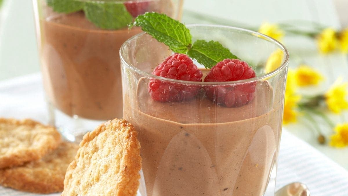 Enkel sjokolademousse