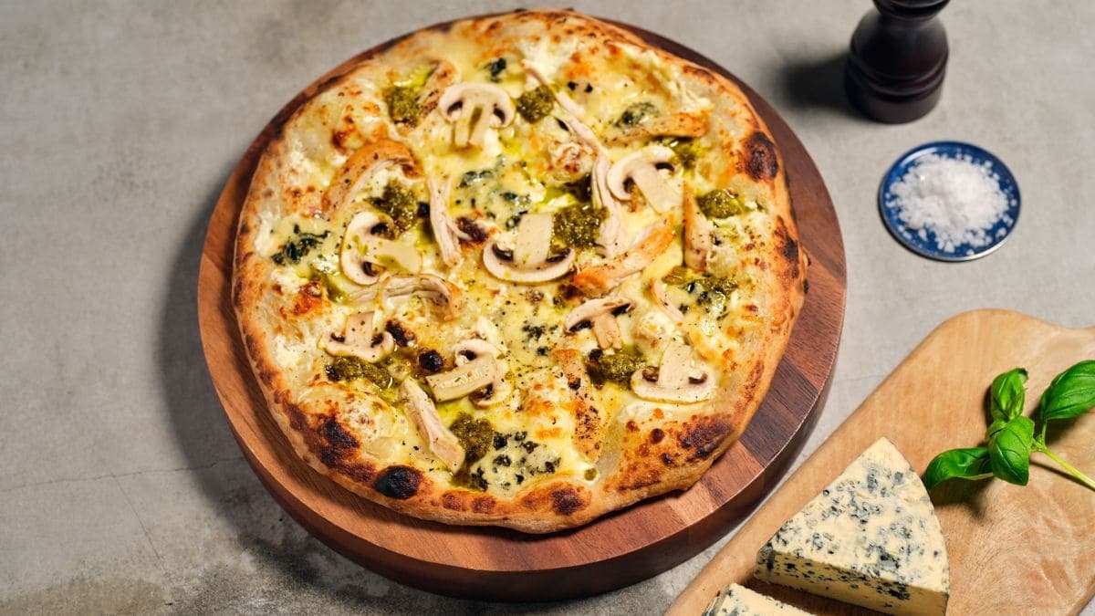 Hvit pizza