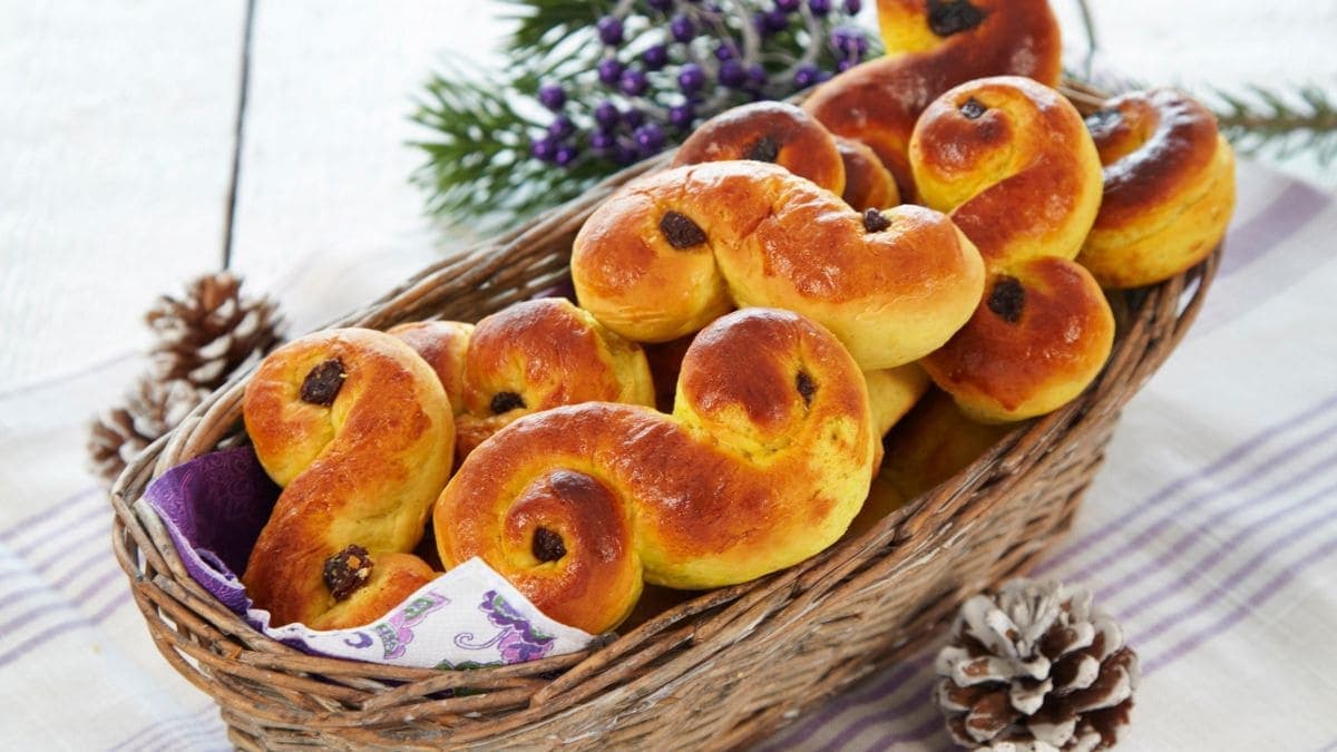 Glutenfrie lussekatter