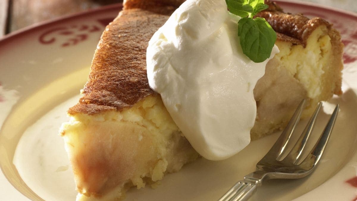 Saftig eplekake