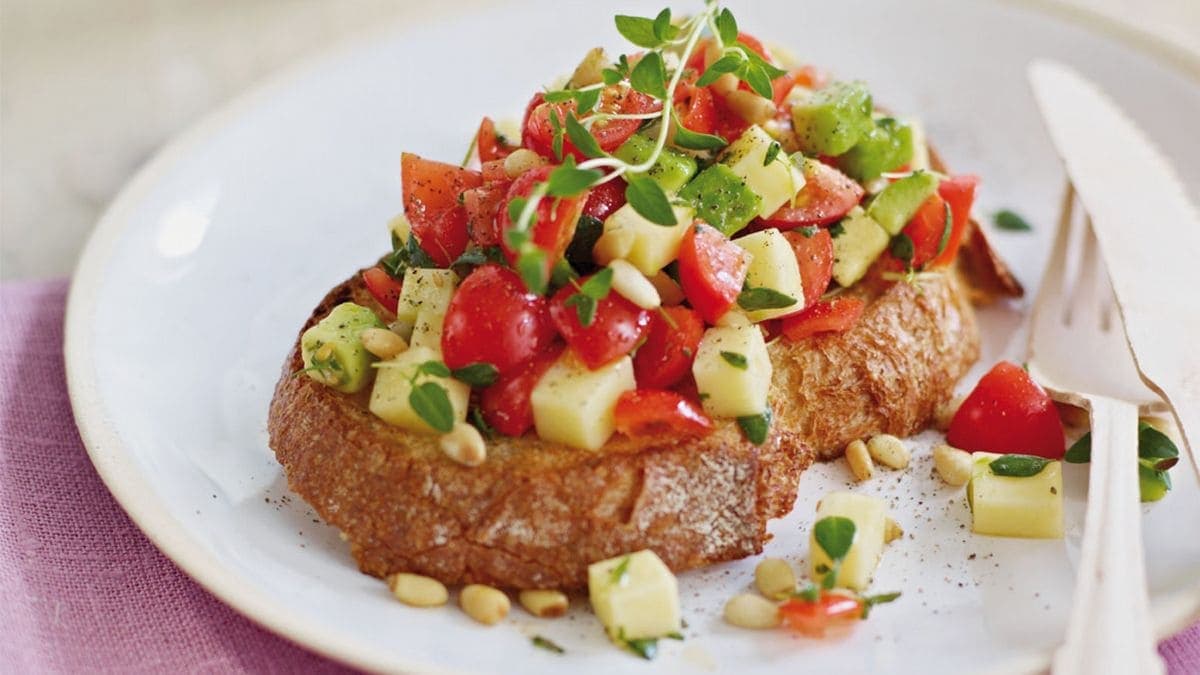 Bruschetta med Norvegia