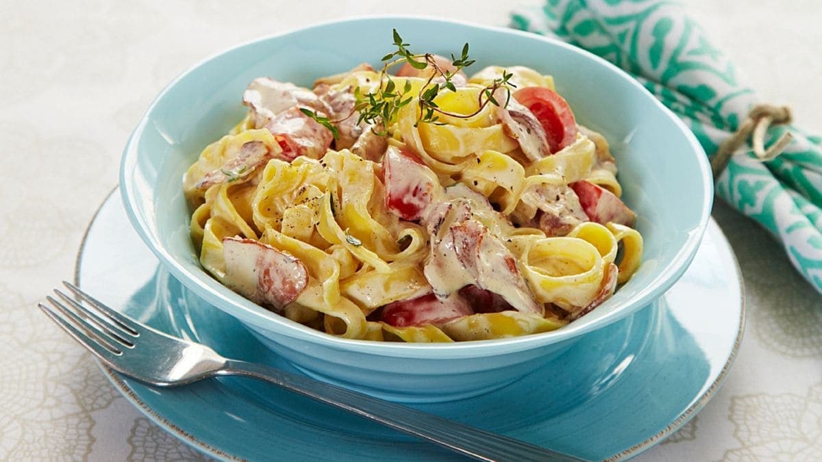 Pasta med kremost