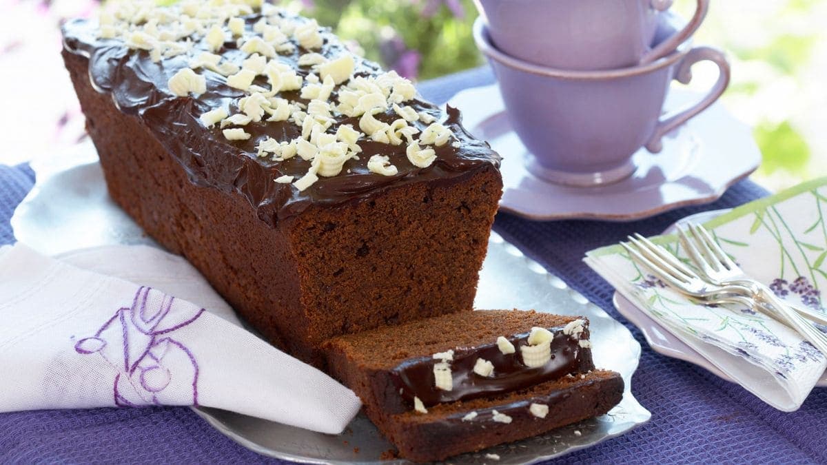 Mørk sjokoladeformkake