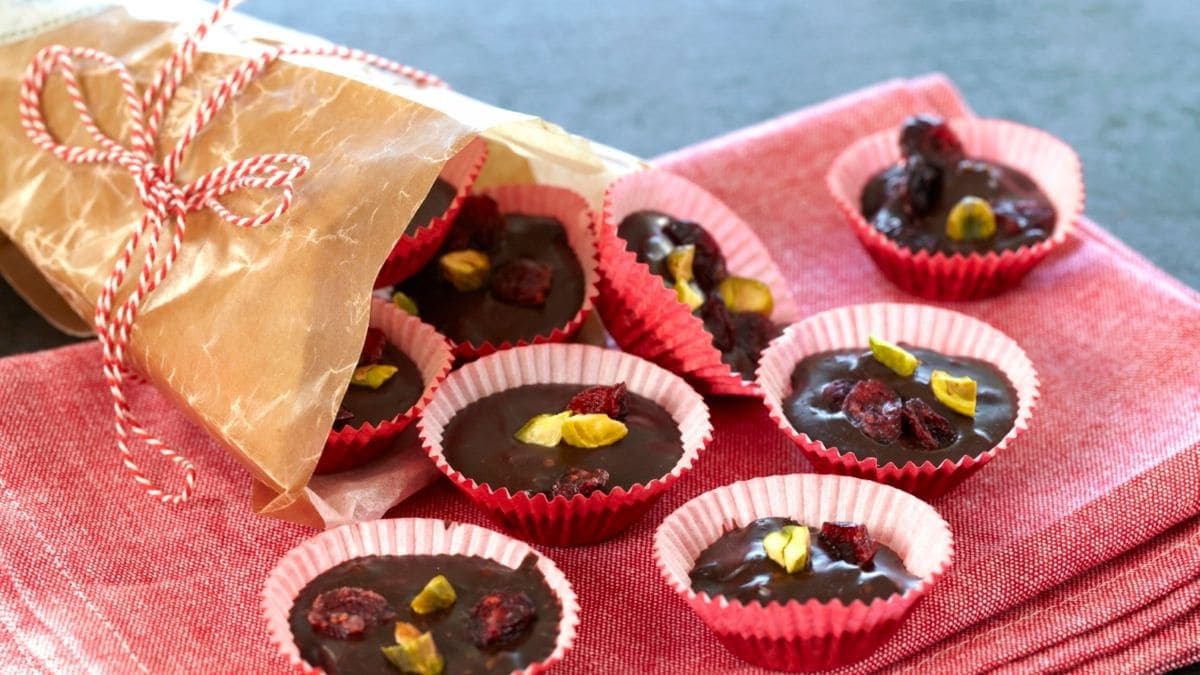 Tranebær- og pistasjegodt