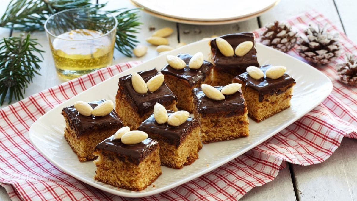 Honningkake i langpanne