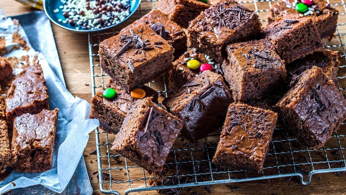 Supersaftig sjokokake med vaniljesaus