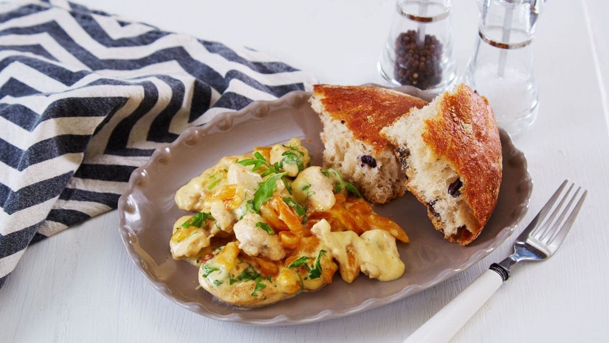 Kylling med aprikoser