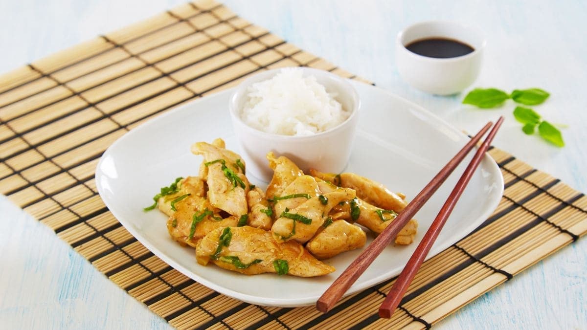 Kylling og sitronbasilikum