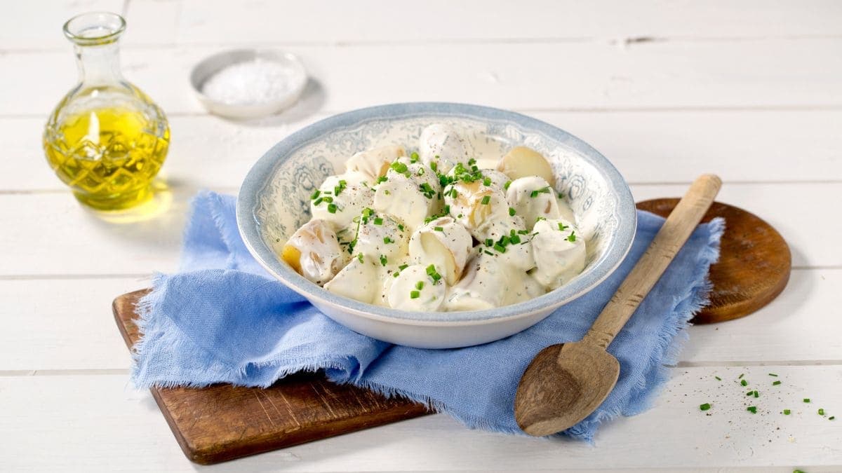 Potetsalat med rømme