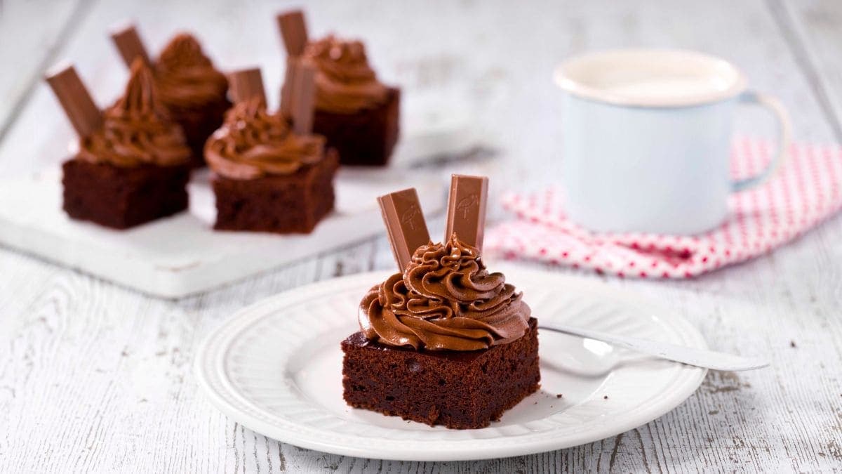 Sjokoladekake med Kvikklunsj