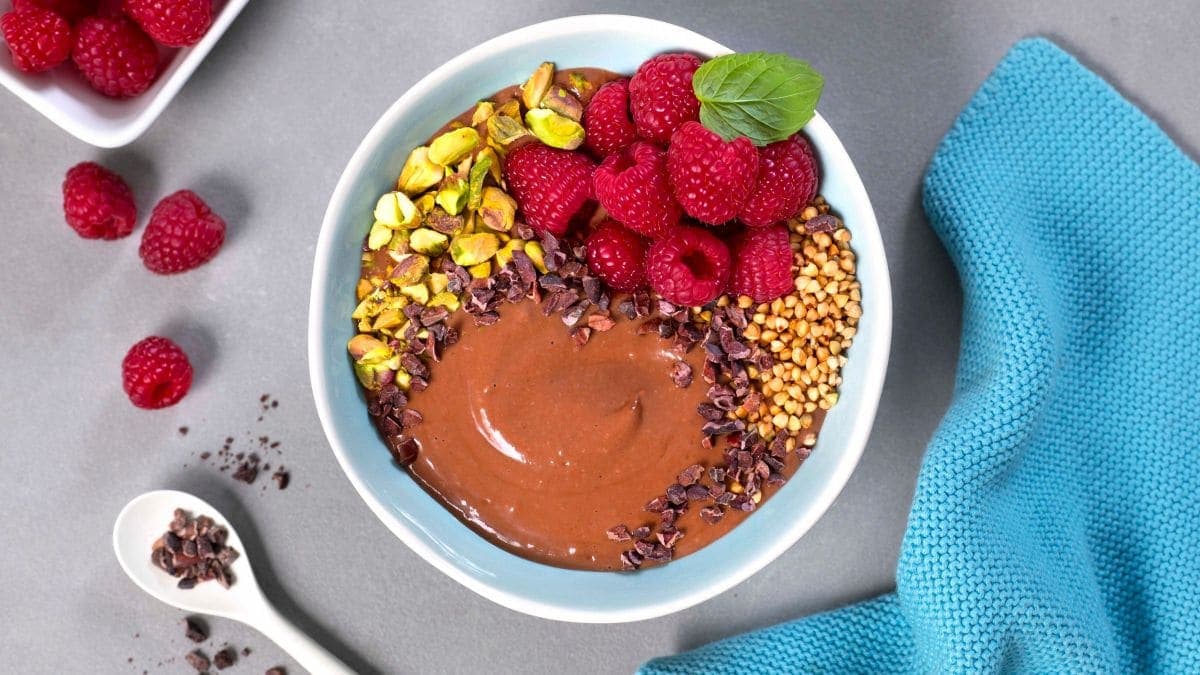 Smoothie bowl med kakao