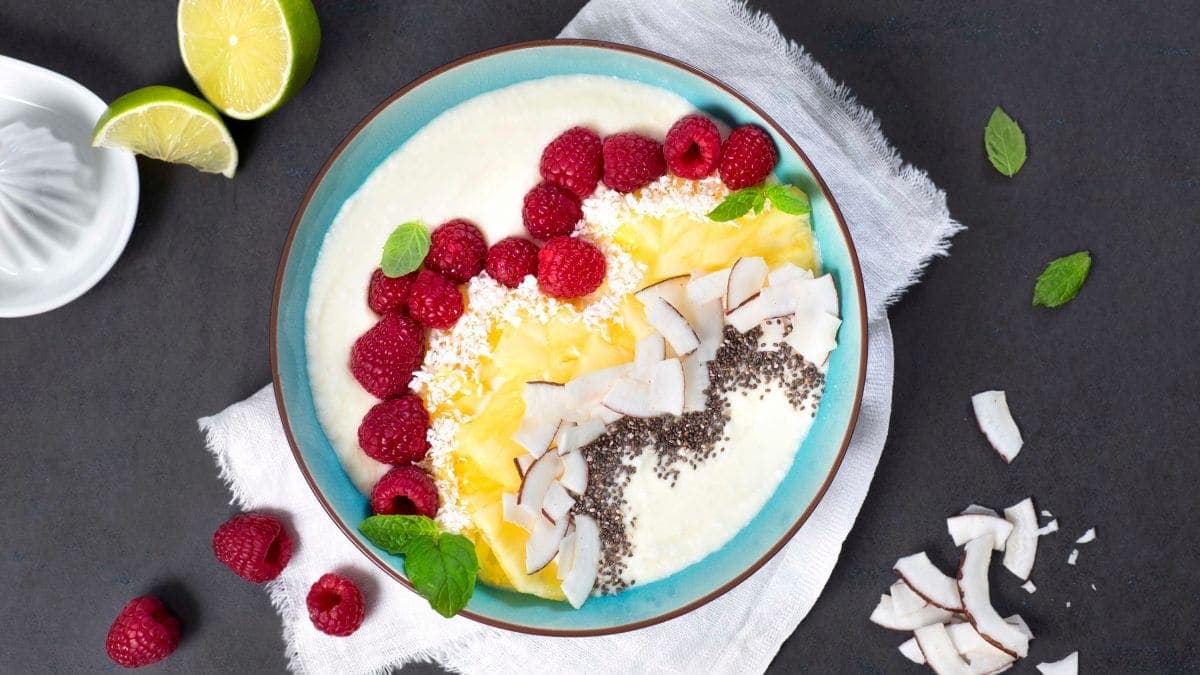 Smoothie bowl med kokos