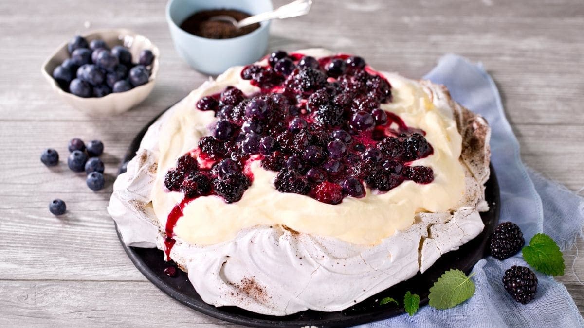 Pavlova med lakris