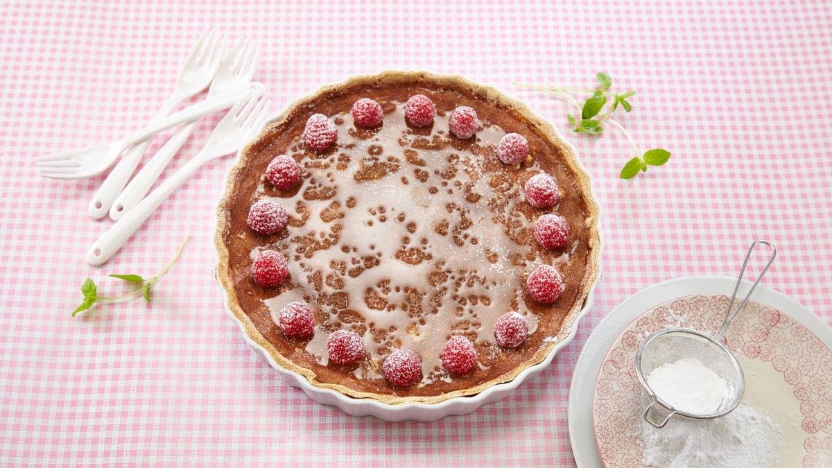 Cottage Cheese- og kanelterte