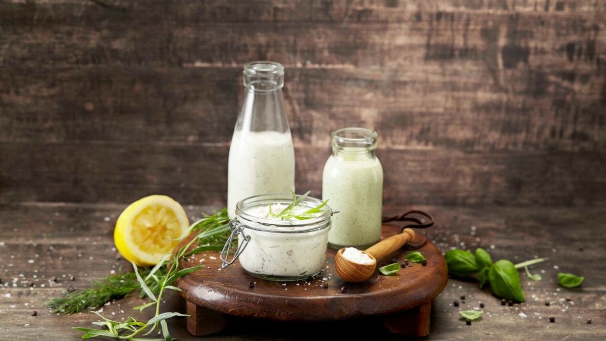 Dilldressing, Estragondressing og Basilikumdressing