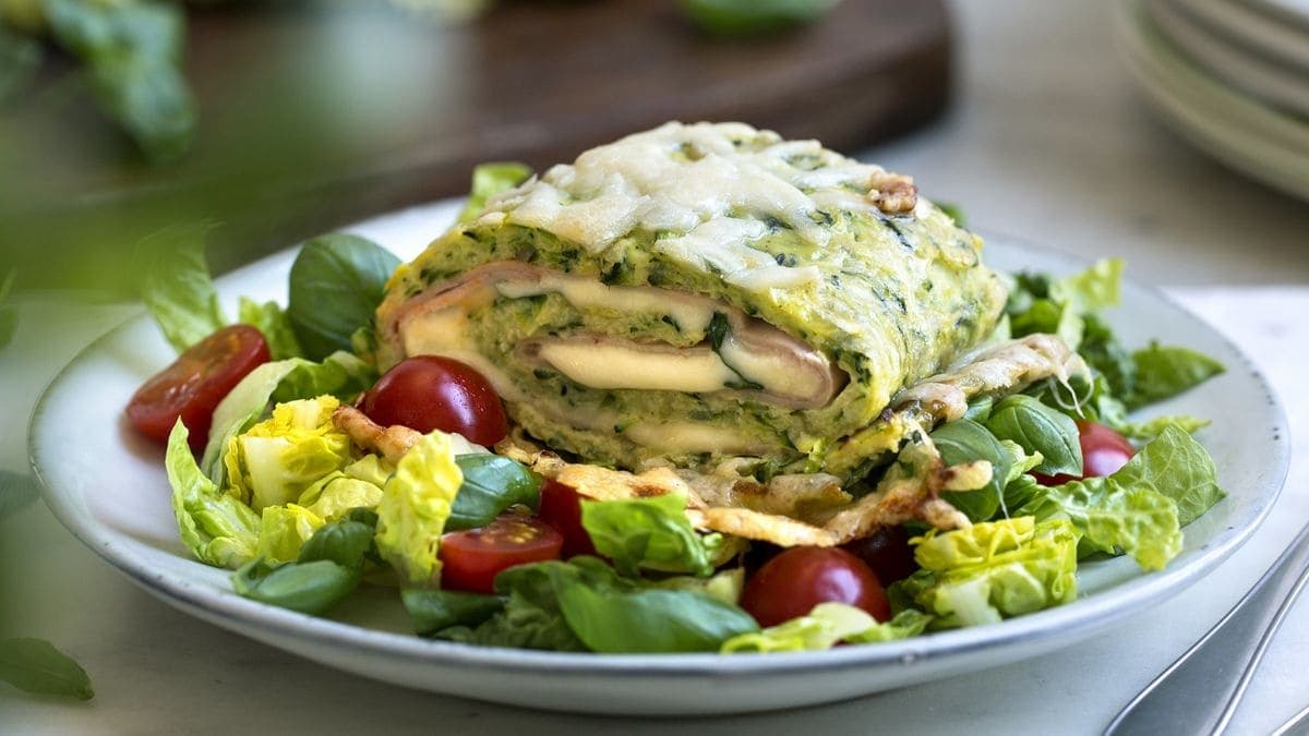 Gratinerte squashpannekaker