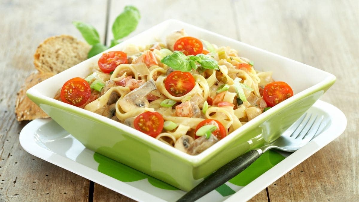 Sjampinjongpasta