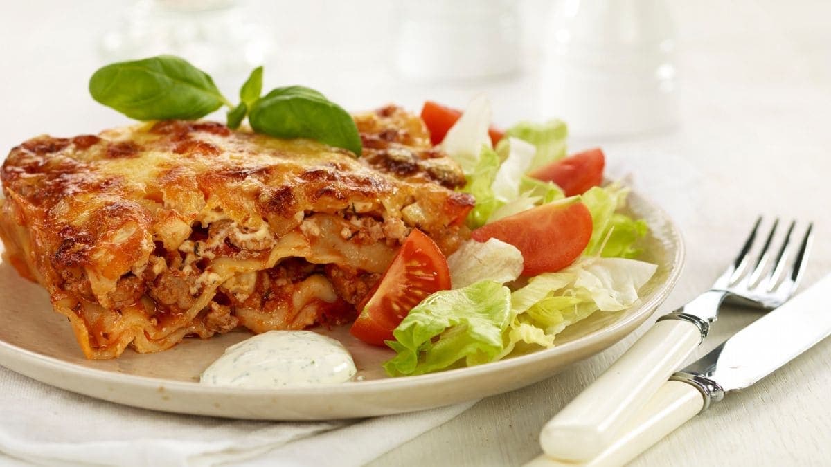 Svinegod lasagne