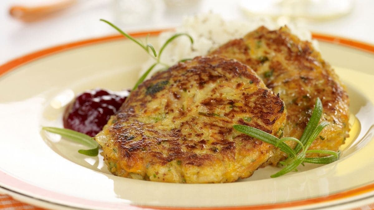 Karbonader av rotgrønnsaker