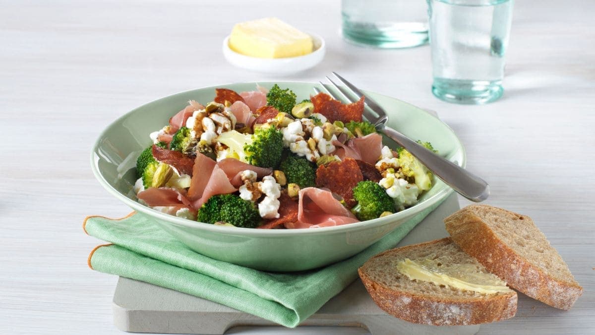 Cottage cheese-salat