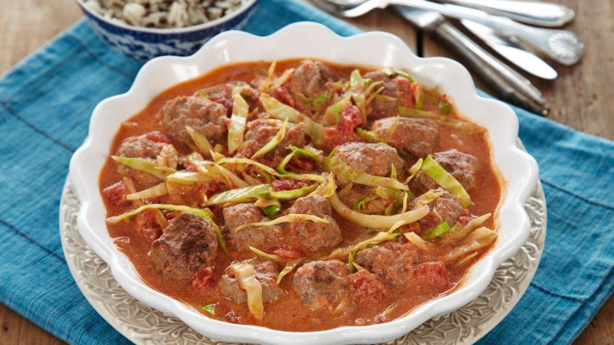 Kjøttboller i tomatsaus